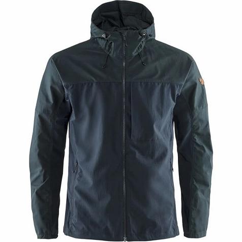 Fjallraven Abisko Wind Jacket Navy Singapore For Men (SG-12955)